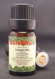 Limoenolie 100% 10ml - Etherische Limoen Olie van Limoenschillen - Lime Oil