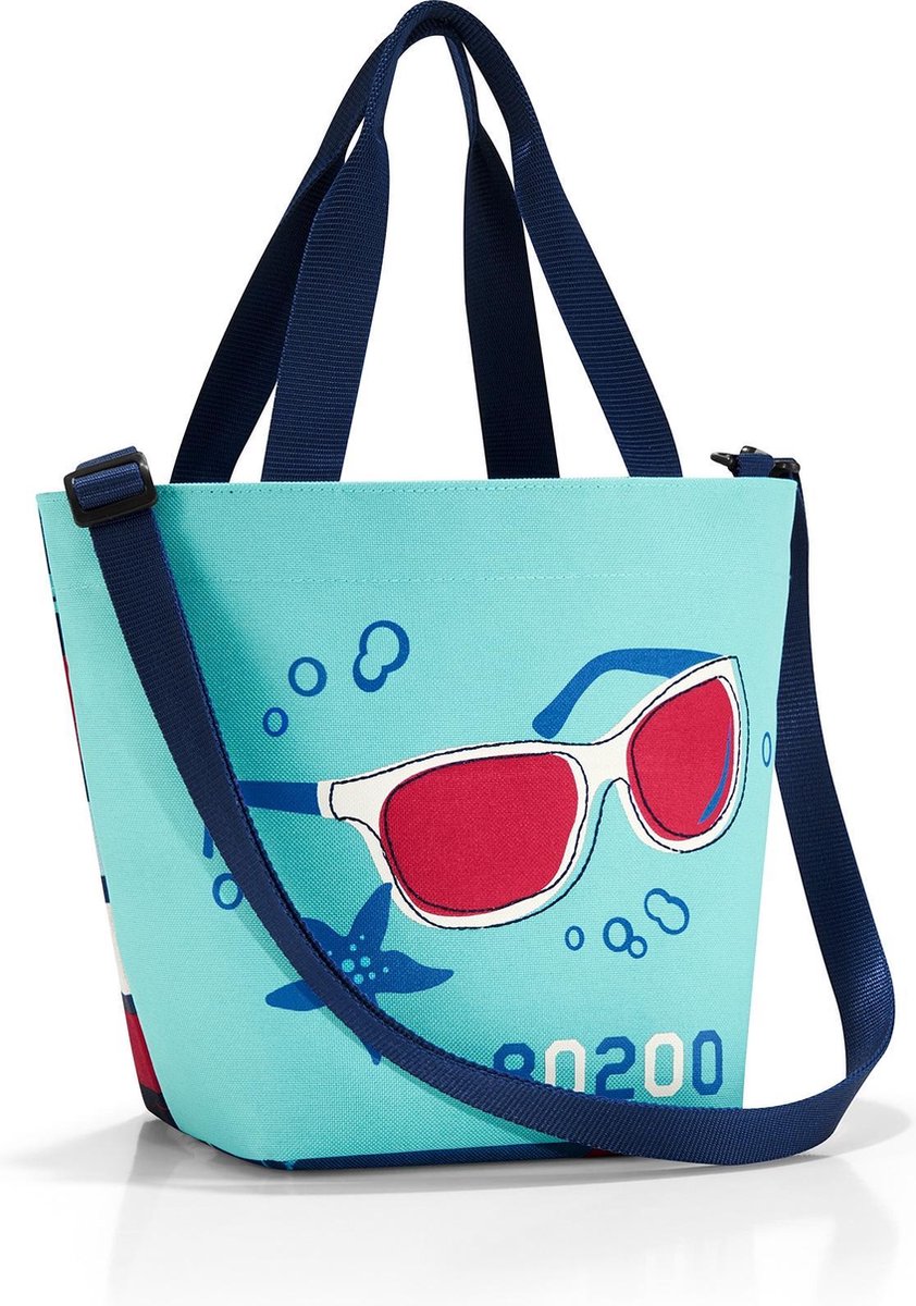 Reisenthel Shopper XS Schooltas - Maat XS - 4L - Special Edition Aquarius Blauw