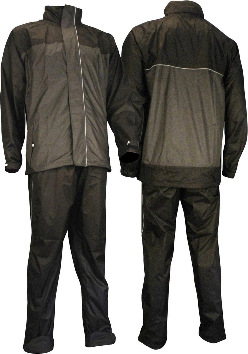 Ralka Intensive Regenpak - Volwassenen - Unisex - Maat S - Zwart