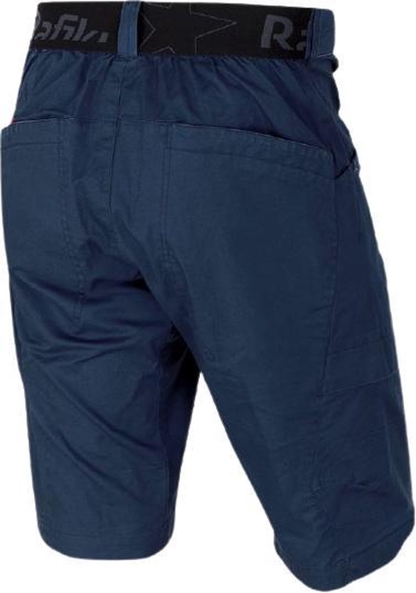 Rafiki Outdoorshort Crux Heren Katoen Donkerblauw Mt S