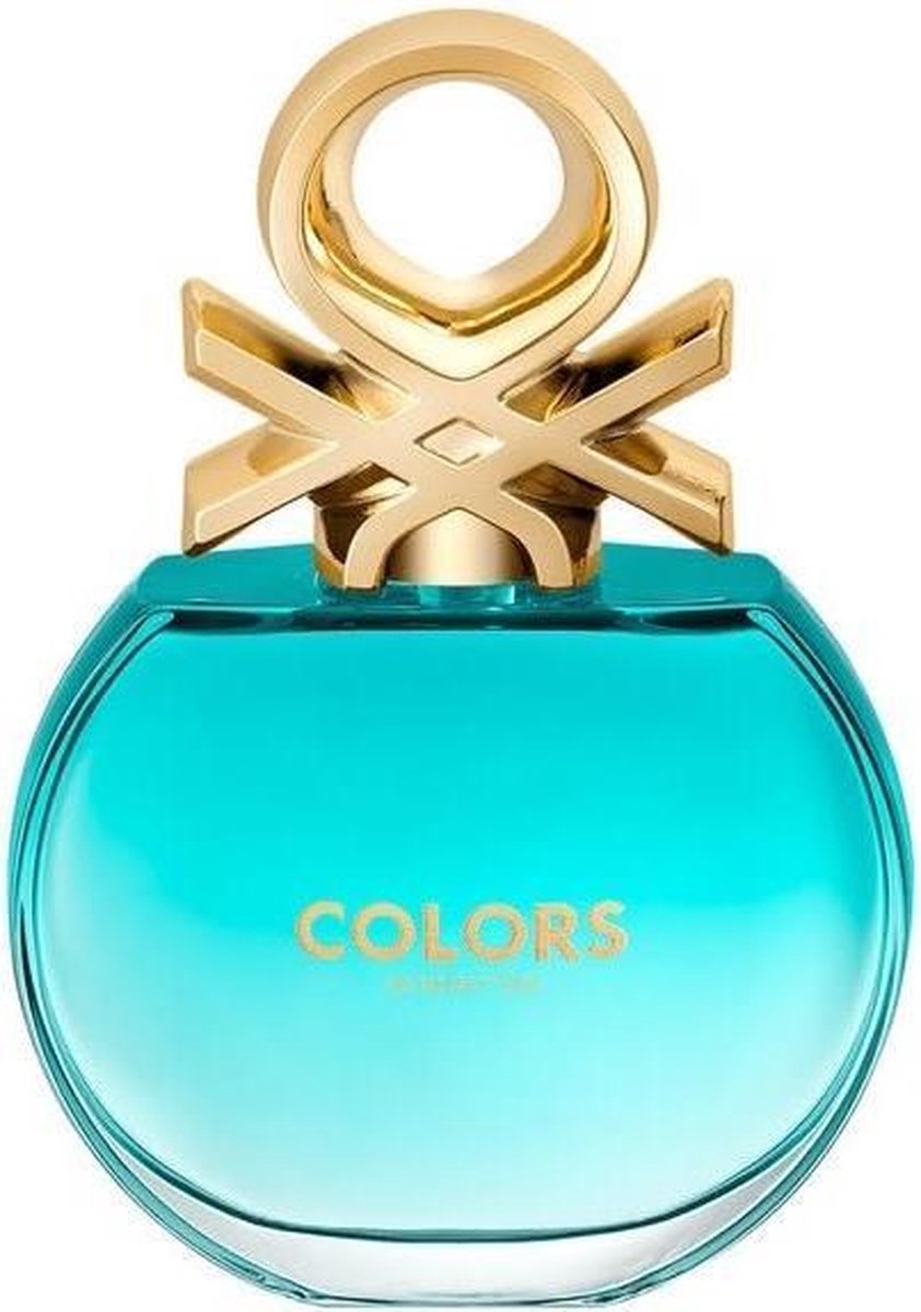MULTI BUNDEL 5 stuks Benetton Colors Blue Eau De Toilette Spray 50ml