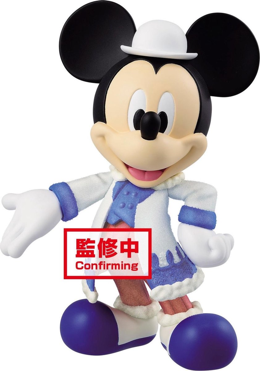 Disney Characters - Fluffy Puffy - Mickey&Minnie Mickey 10cm