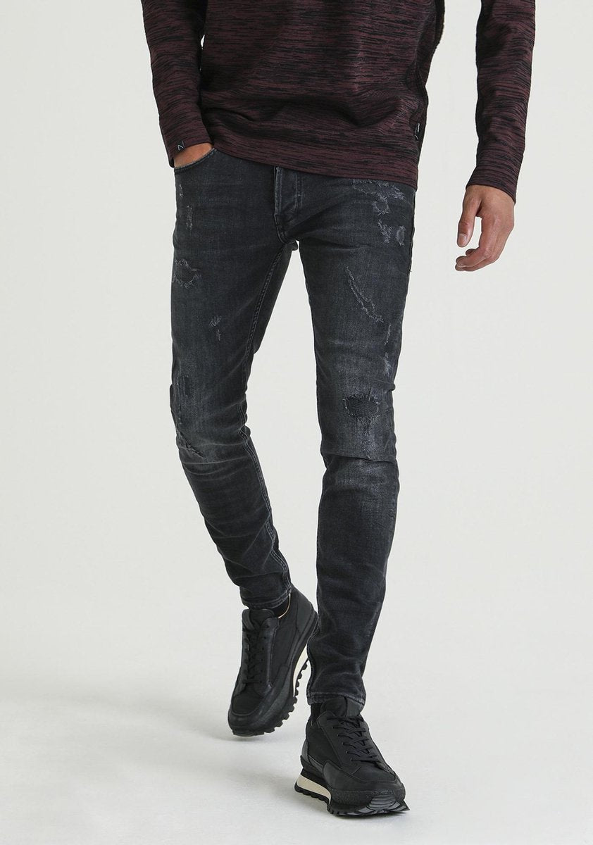 Chasin' Jeans EGO COLOMBO - BLACK - Maat 31-36