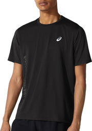 Asics Asics SMSB Sportshirt - Maat M  - Mannen - zwart
