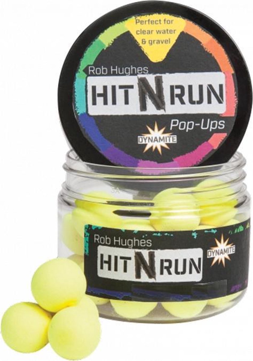 Dynamite Baits Hit N Run - Wafter - Yellow - 14mm - Geel
