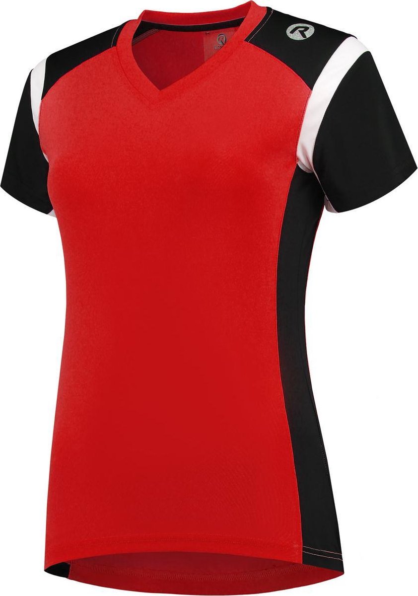Eabel T-shirt dames - Rood/Zwart  - Rogelli - Rood
