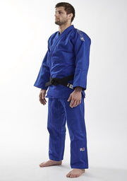 Ippon Gear Fighter Legendary blauwe regular judojas - Product Kleur: Blauw / Product Maat: 155