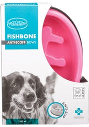 M-Pets Voerbak Slowfeeder Ovaal met visgraat