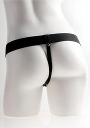 Fetish Fantasy 6" Hollow Rechargeable Strap-On with Balls