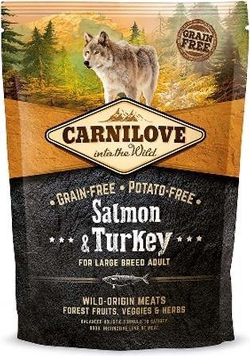 Carnilove salmon / turkey adult large breed - 1