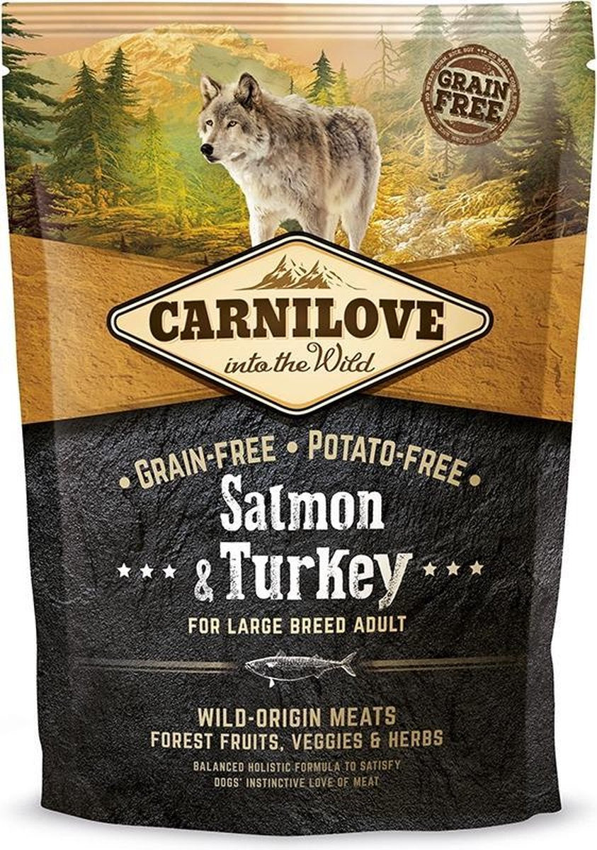 Carnilove salmon / turkey adult large breed