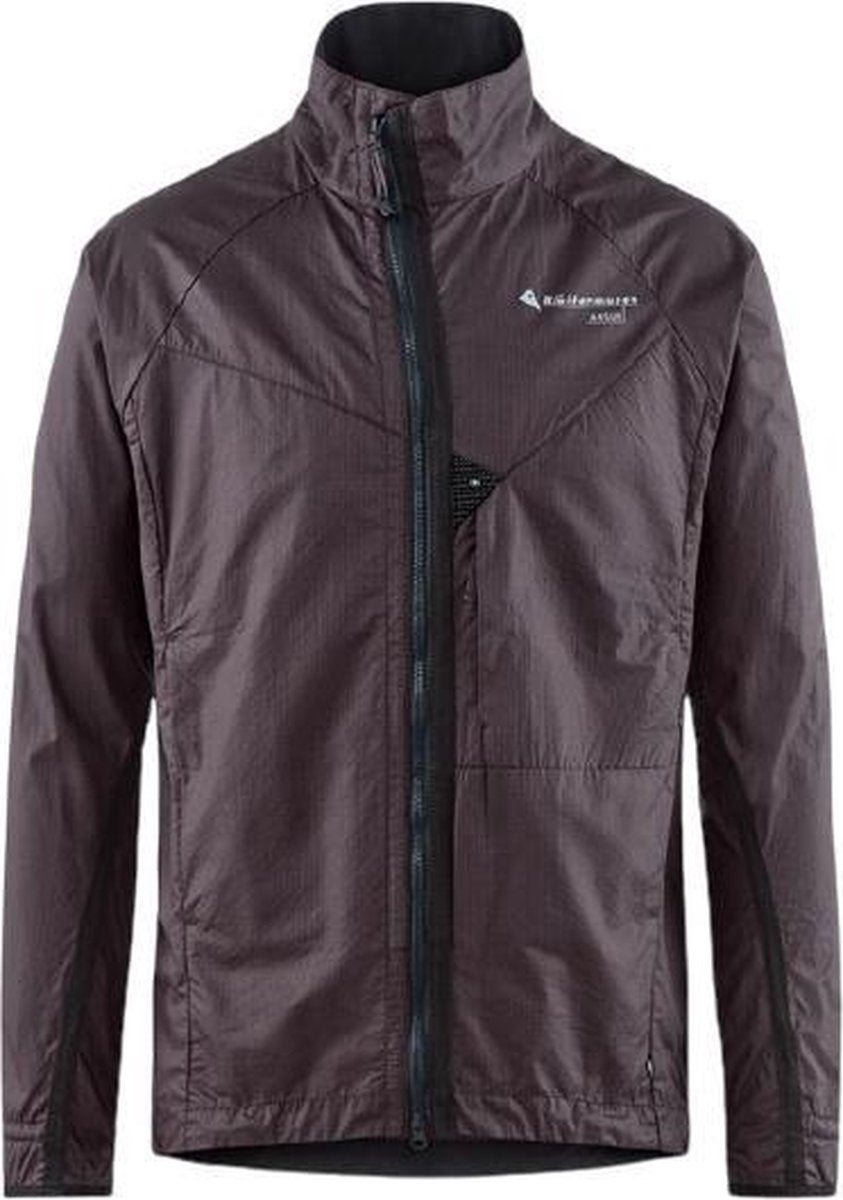 Klättermusen Outdoorjas Ansur Heren Katoen Bordeaux Mt Xs