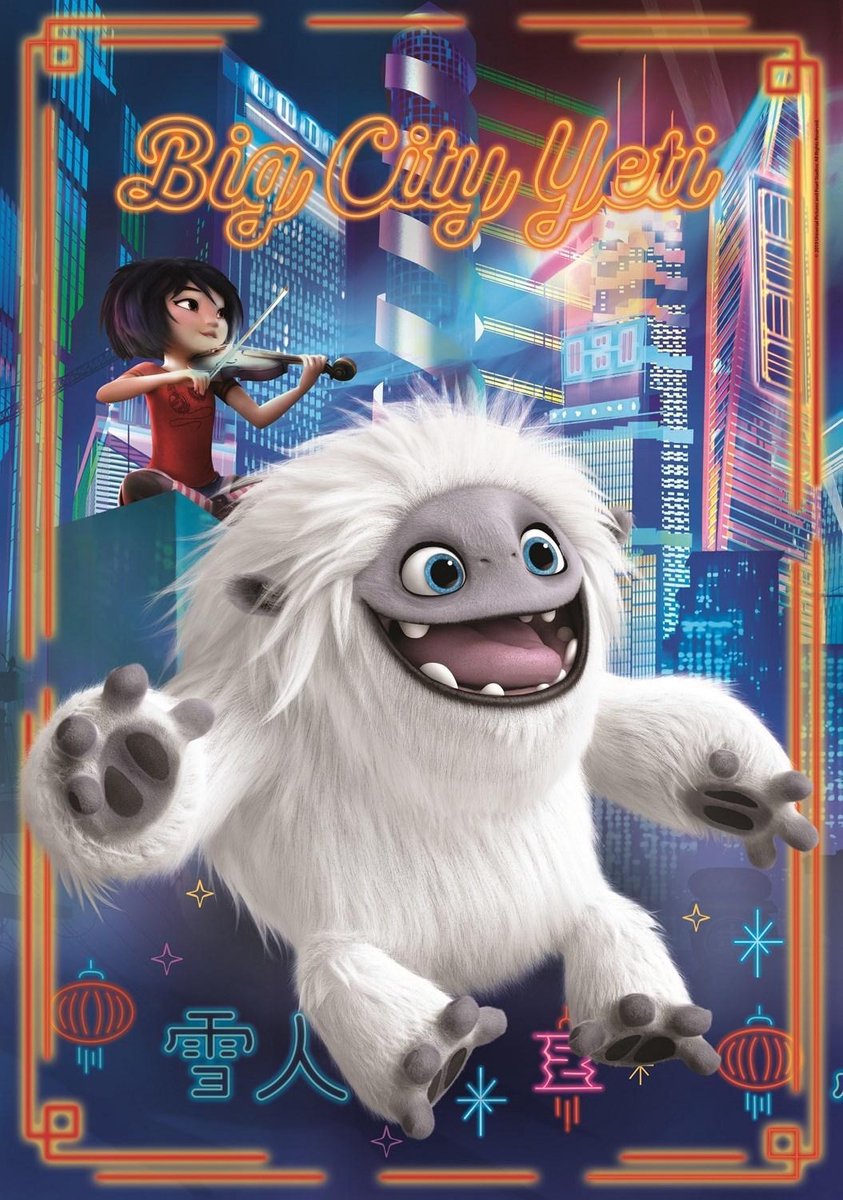 Legpuzzel Abominable Big City Yeti 180 Stukjes