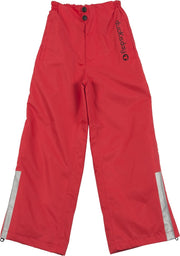 Ducksday - regenbroek voor kinderen unisex - Rood - 2 jaar