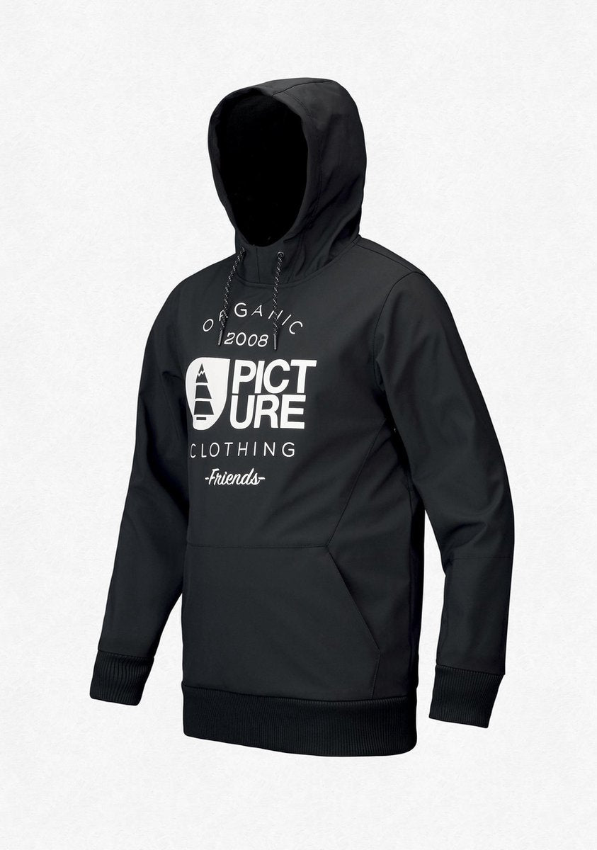 Picture Parker snowboard hoodie black