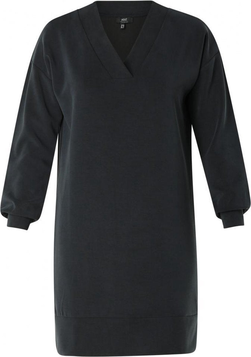 YEST Cassie Jurk - Black - maat 40