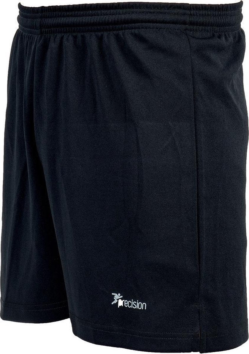 Precision Voetbalbroek Madrid Unisex Polyester Zwart Maat Xl