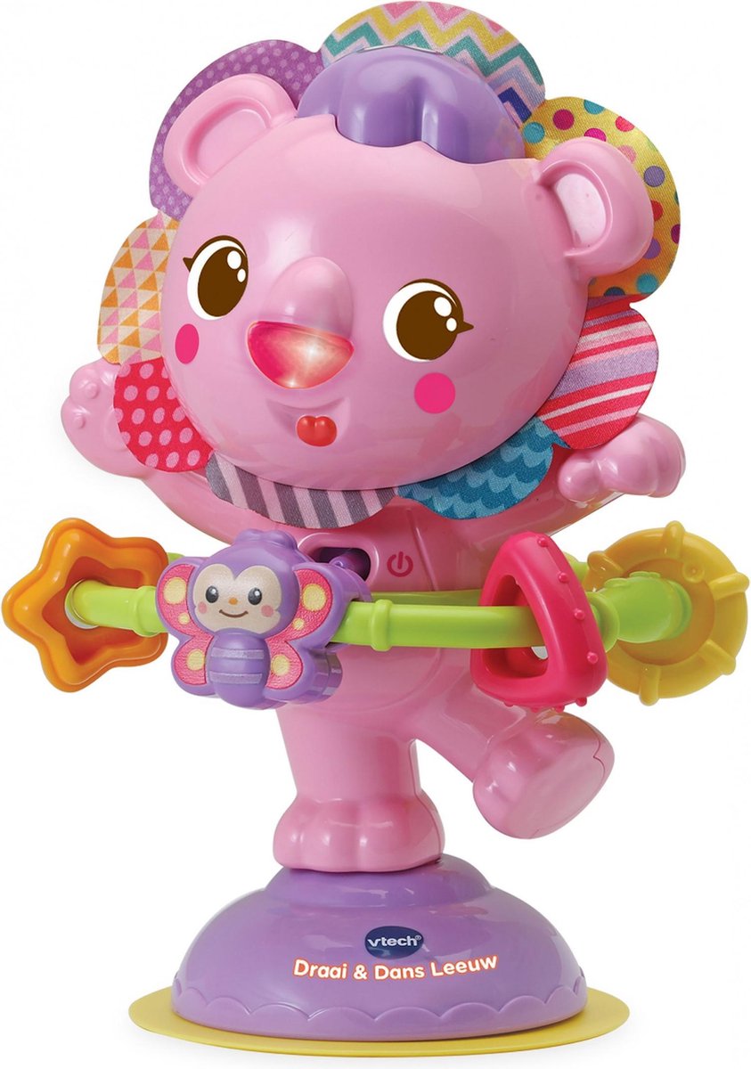 VTech Baby Draai & Dans Leeuw - Educatief Babyspeelgoed