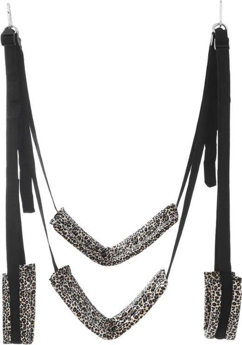 WiseGoods Premium Sex Schommel - Love Swing - Sling - Liefdesschommel - Fetish - Panterprint - Tot 80KG