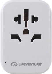 Lifeventure Reisadapter Usb Europa 75 Mm Wit