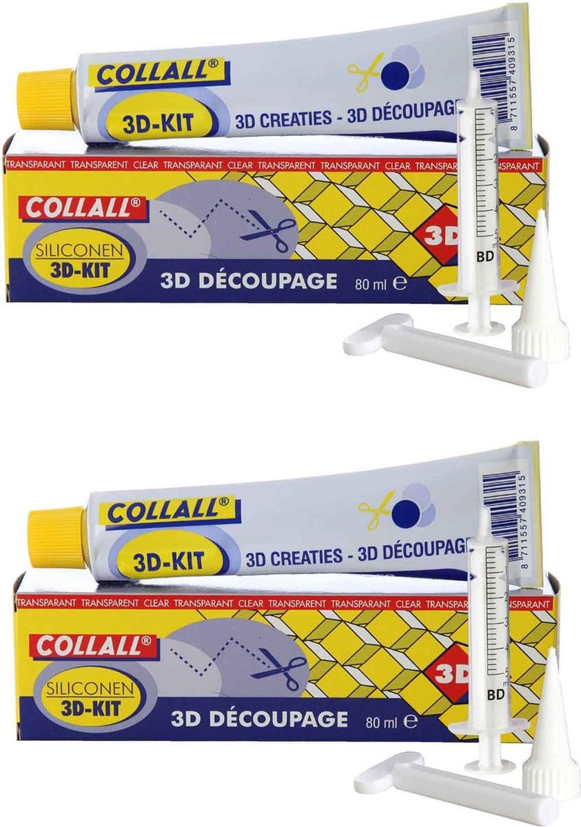 3D Kit Setjes - 2 SETS - Totaal 160ml