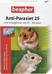 Beaphar anti-parasiet 25 knaagdier - 2 pip - 1 stuks