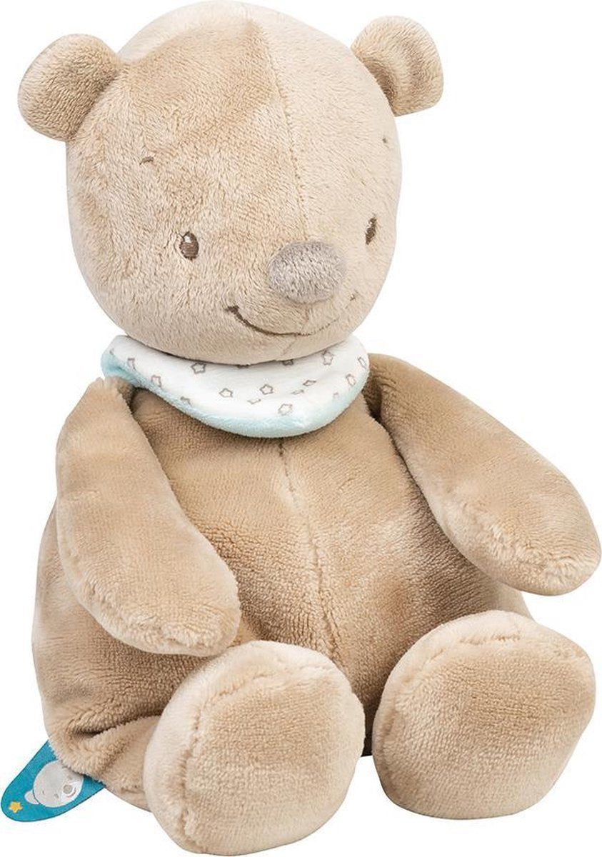 Nattou Beer Basile - Knuffel - 28 Cm