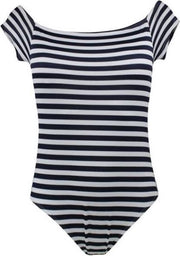 Lentiggini Fancy Stripe Zwart/Wit - Badpak Maat: 42