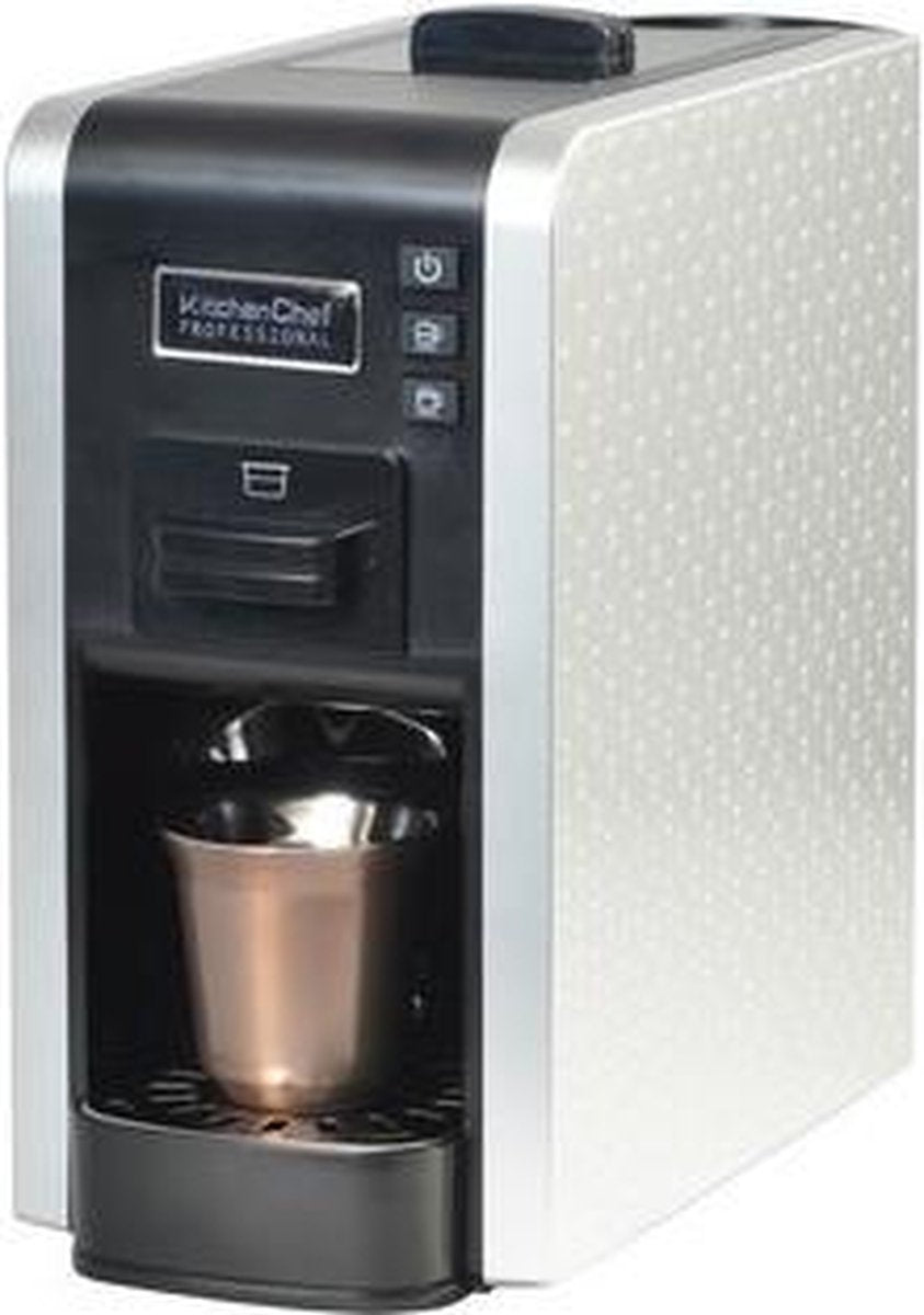 KitchenChef MULTIGUSTO PRO koffiezetapparaat Aanrecht Koffiepadmachine 1 l