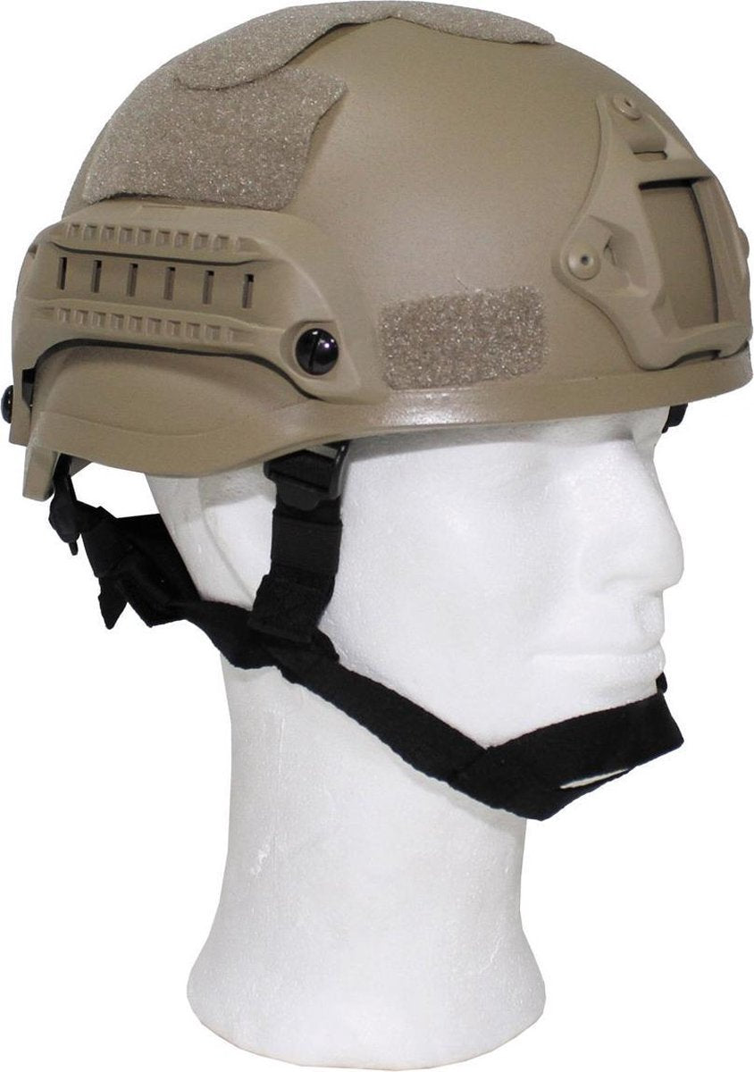 MFH - MICH 2002 - Amerikaanse helm - Rails - Coyote-kleur - ABS-plastic