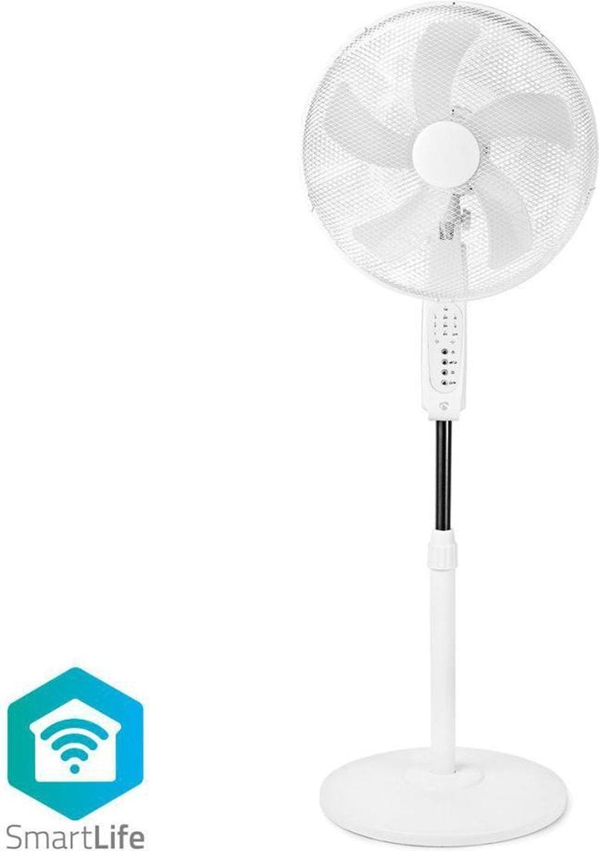 Wi-Fi smart ventilator | Staand | 16" | 40 cm | Wit