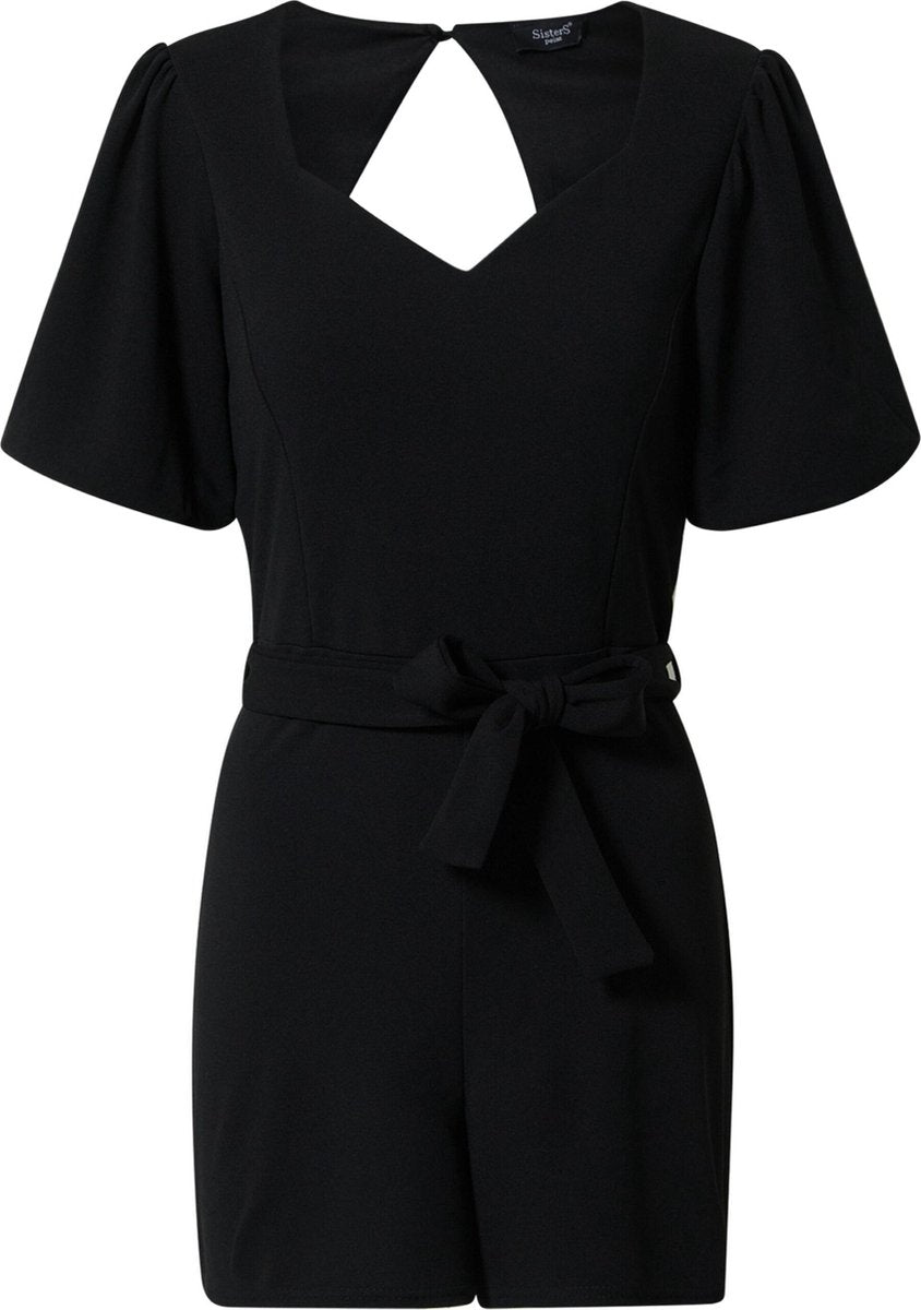 Sisters Point jumpsuit Zwart-L