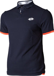 Lotto Aydex IV Polo - Deep Dry Tech Sportpolo - Heren - Maat S - Navy