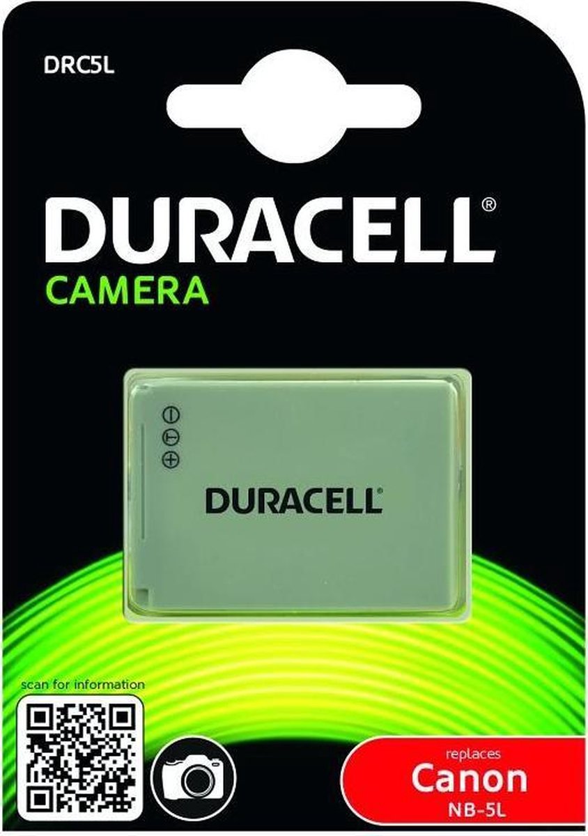 Duracell camera accu voor Canon (NB-5L)
