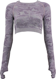 Dames Sport-Top Army Purple  S