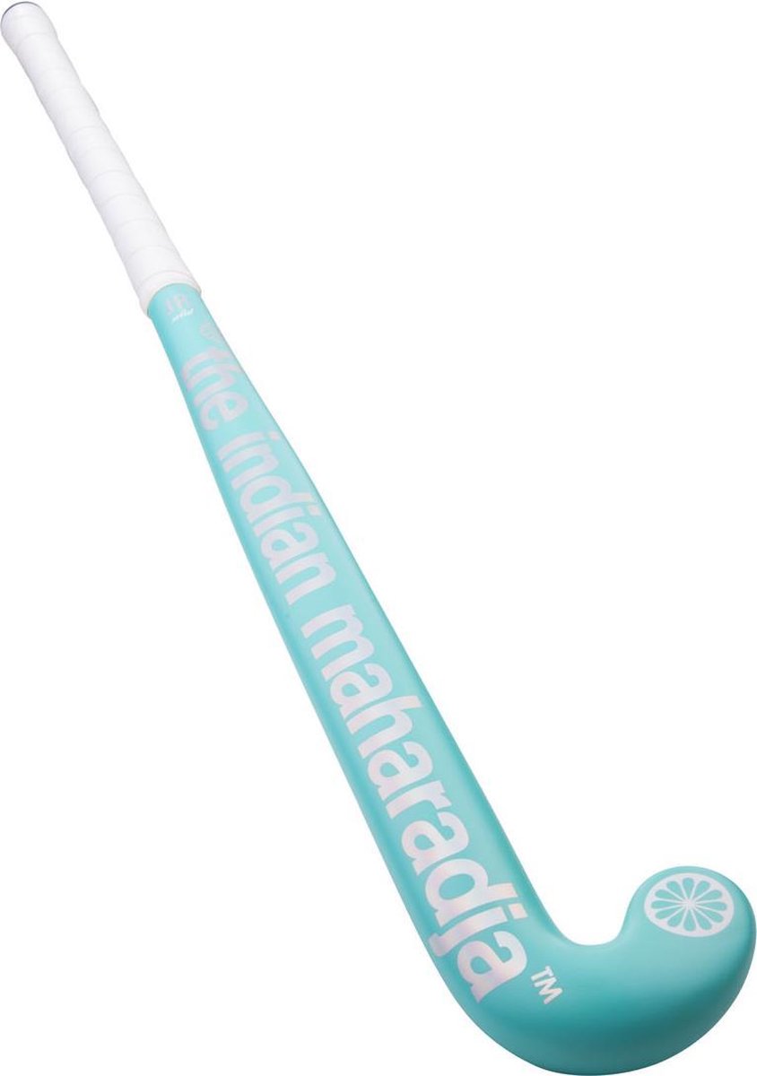 The Indian Maharadja Solid JR blue [compo]-30 inch Hockeystick Kids - aqua