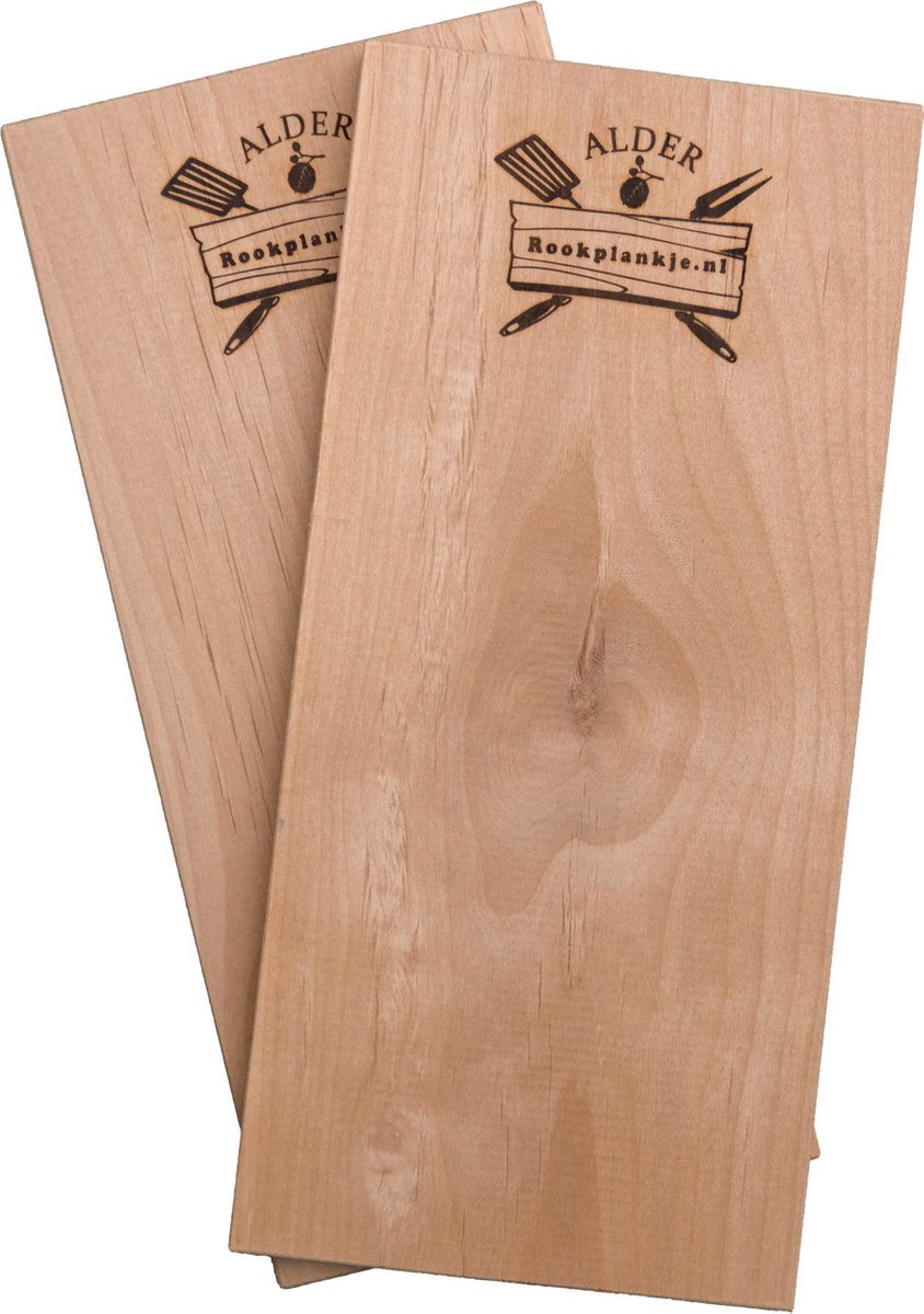 Rookplank Elzen (x2) | BBQ | Rookhout |