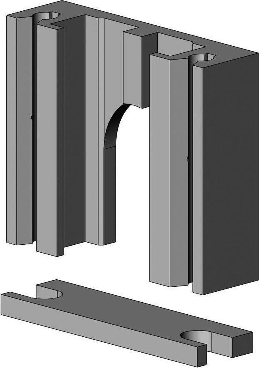 Lagerblok Aluminium