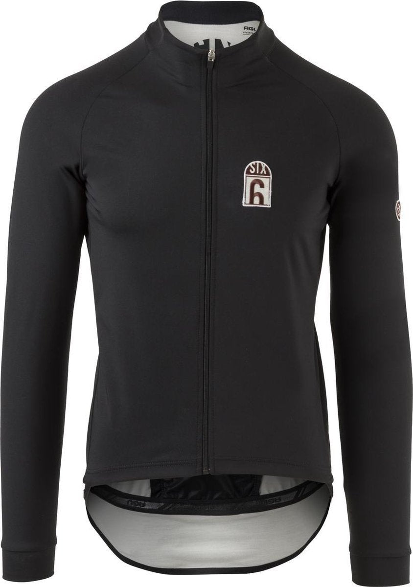 AGU Merino Thermo Fietsjack Six6 Heren - Zwart - M