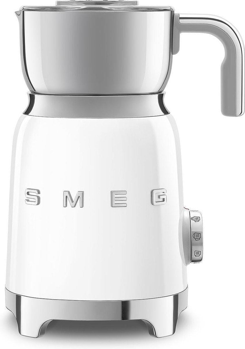 SMEG - Koffie - Melkopschuimer MFF01BLEU Wit
