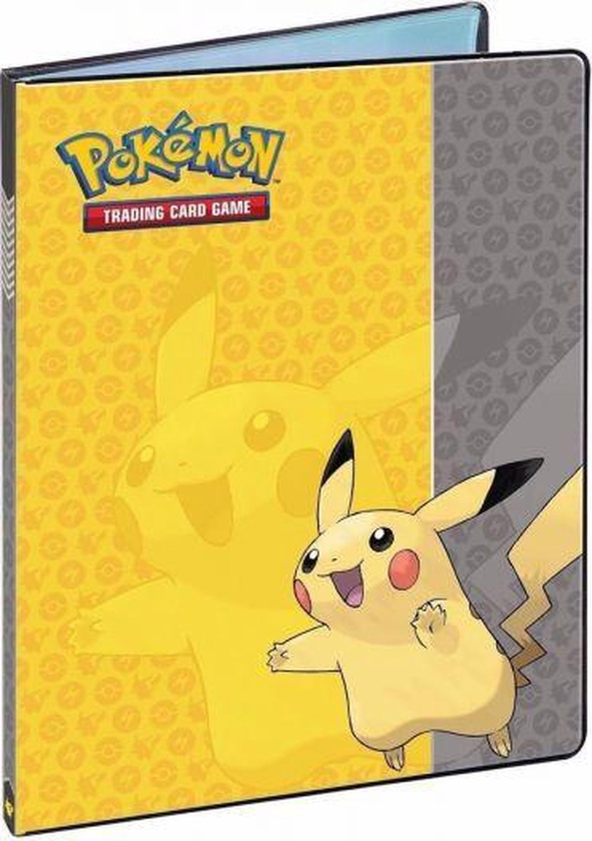 Pokémon Verzamelmap 4-pocket Pikachu - Pokémon Verzamelmap