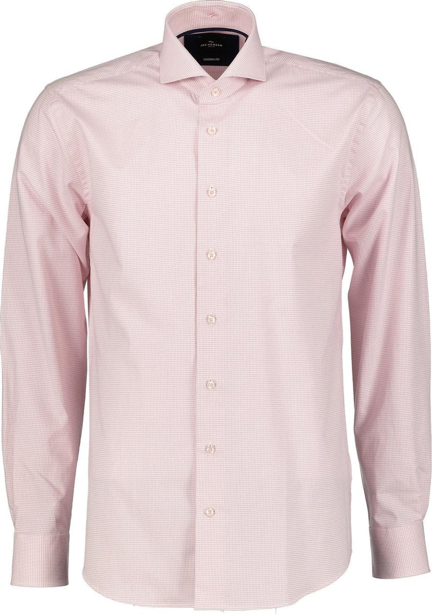 Jac Hensen Overhemd - Extra Lang - Roze - 48