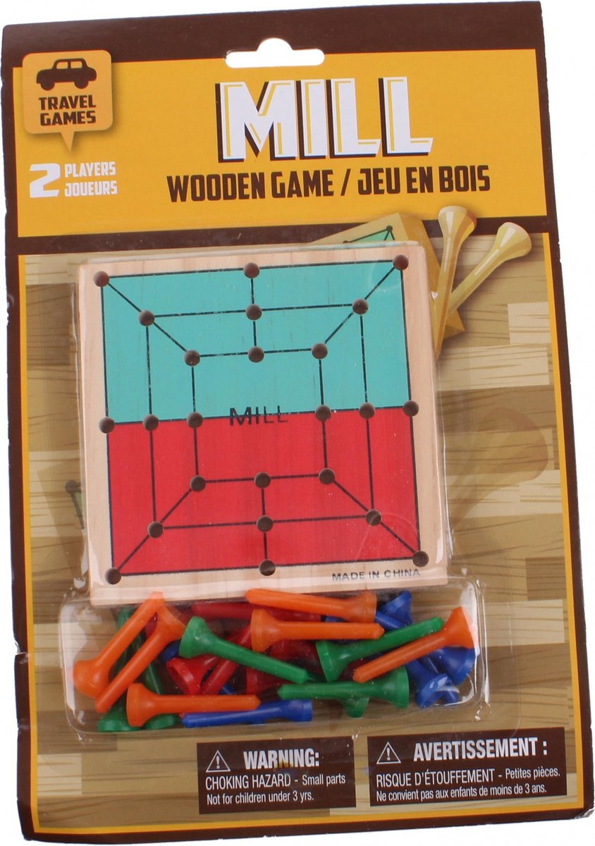 Tom Reisspel Wooden Mill Game
