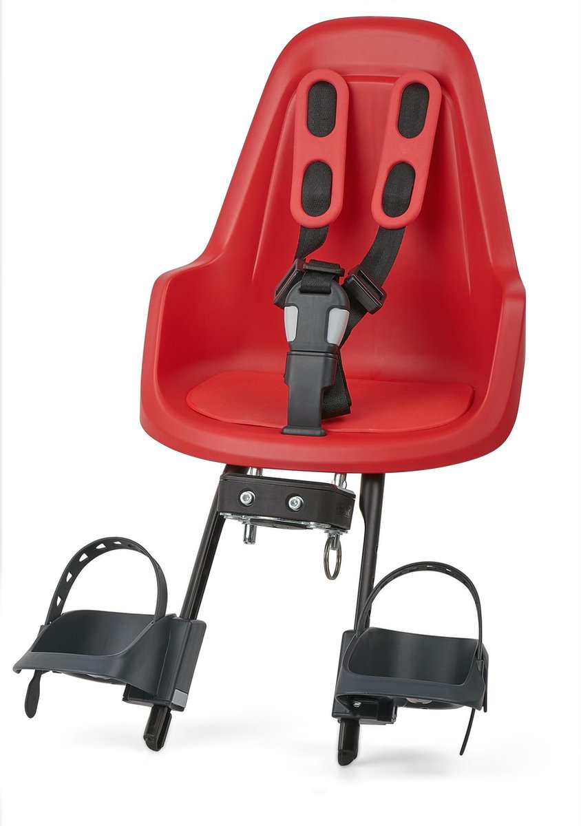 Bobike One Mini Fietsstoeltje Voor - Strawberry Red