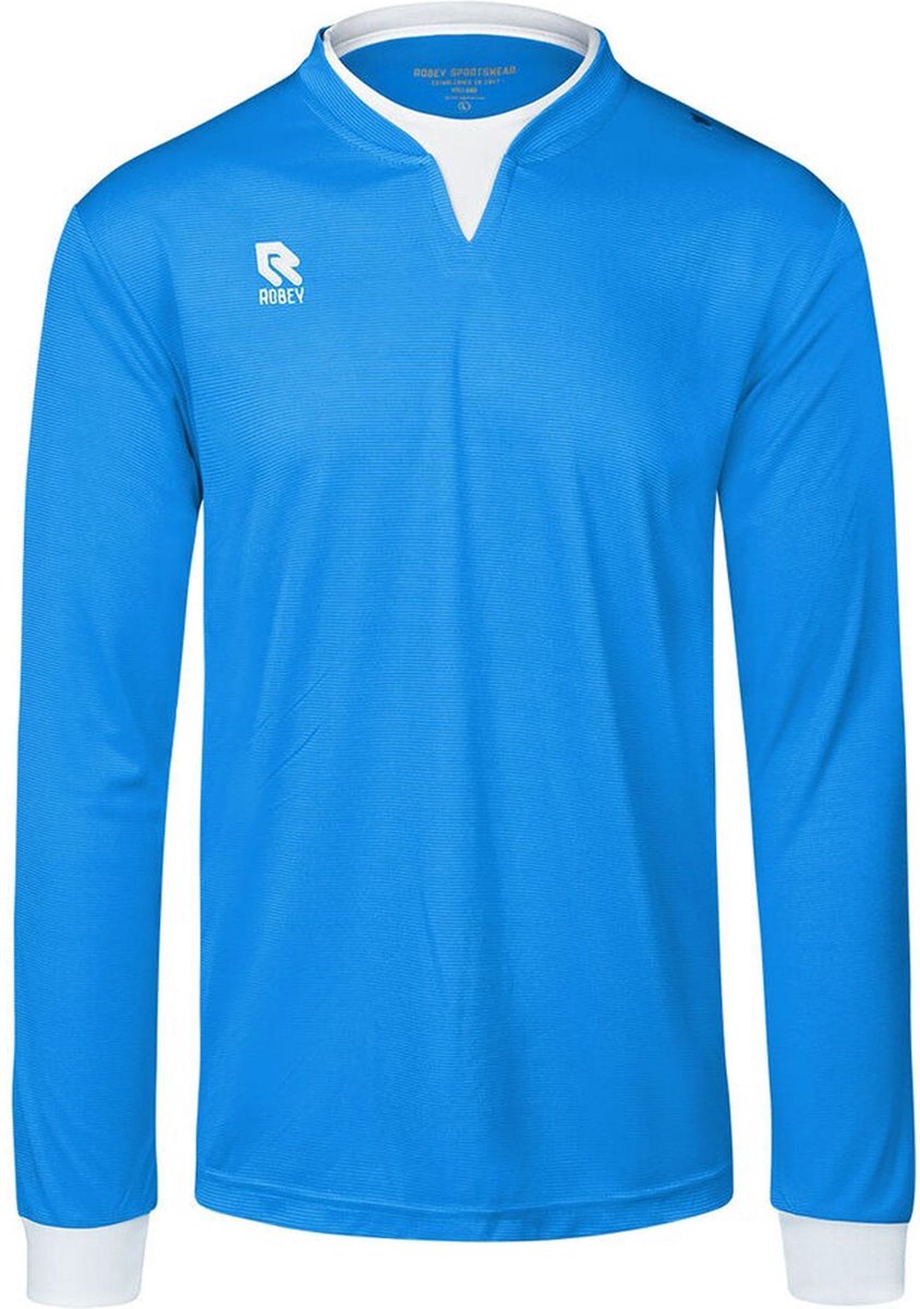 Robey Robey Catch Sportshirt - Maat 164  - Unisex - blauw - wit