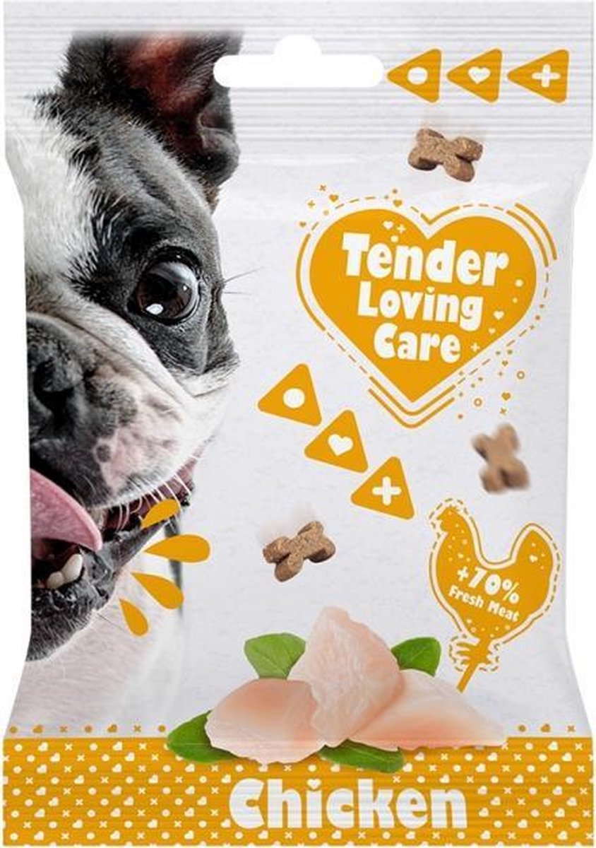 Duvo+ hondensnack Soft snack kip 100G