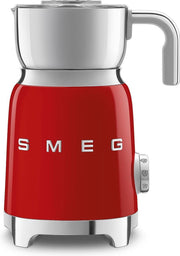 Smeg MFF01RDEU Automatische melkopschuimer - Rood - RVS