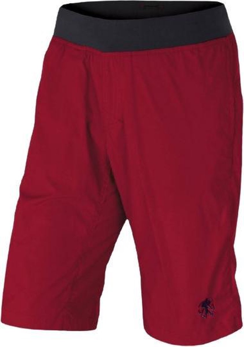 Rafiki Outdoorshort Lead Heren Polyamide Rood Mt L