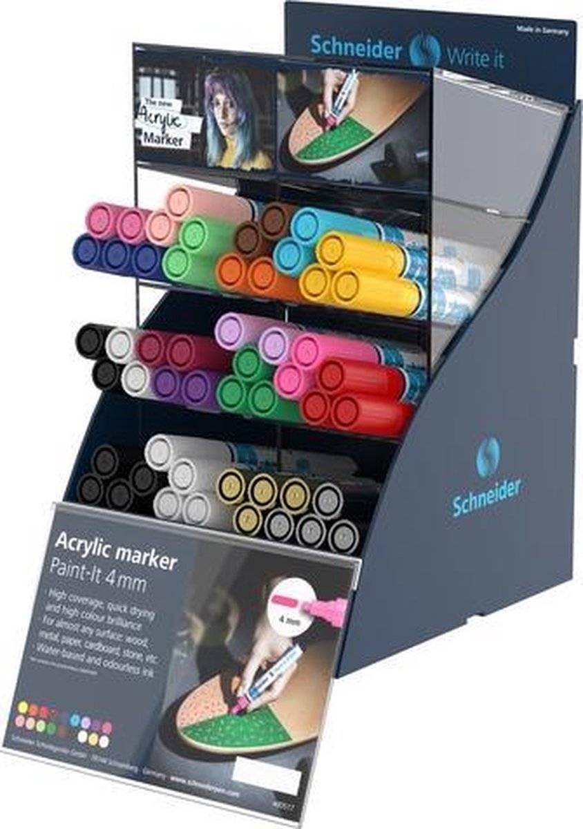 Acryl Marker Schneider - Paint-it 320 4mm 52st. SIS-