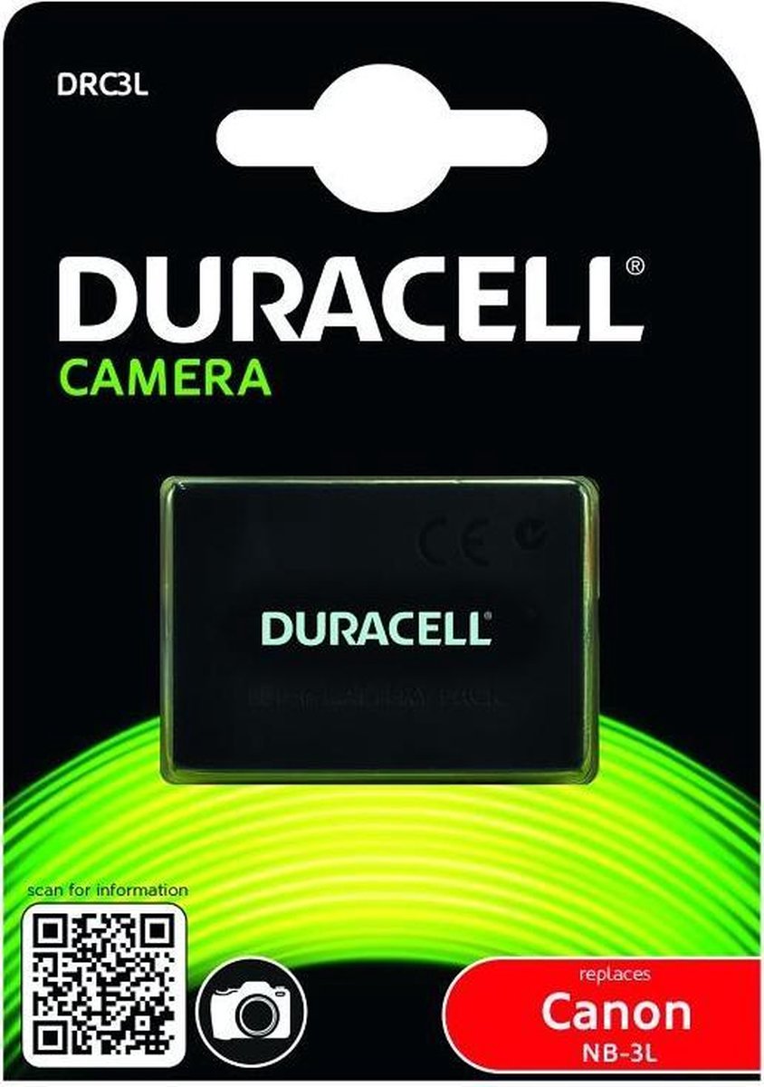 Duracell camera accu voor Canon (NB-3L)